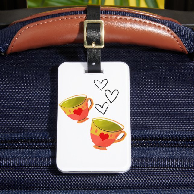 De Bagagem Cores da etiqueta (Frente Insitu 2)