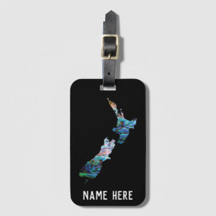 DE BAGAGEM ETIQUETA PERSONALIZADA KIWI PAUA LUGAGE