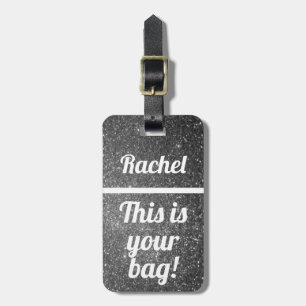 De Bagagem Personalizado Esta é a sua bolsa Etiqueta Engra