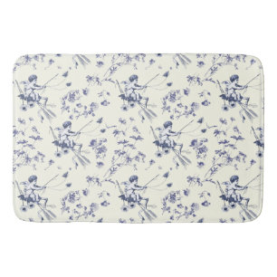 De Banheiro Tapete Floral Azul, Cupido Anjo Cupido