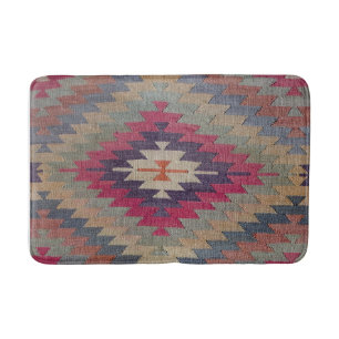 De Banheiro Tapete Kilim Turco Oriental Antigo Vintage