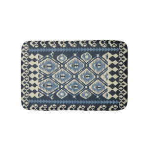 De Banheiro Tapete Persa Turco Oriental Azul
