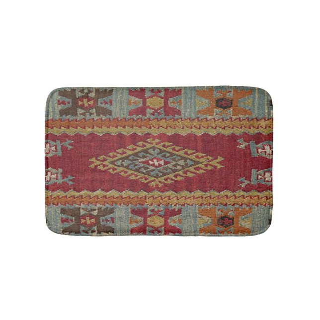 De Banheiro Tapete Turco Kilim (frente)