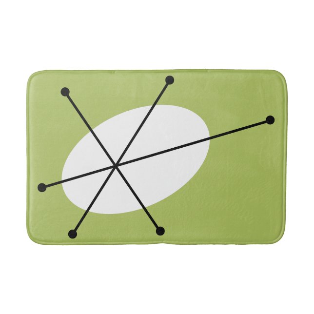 De Banheiro tapete verde para banho (Frente)