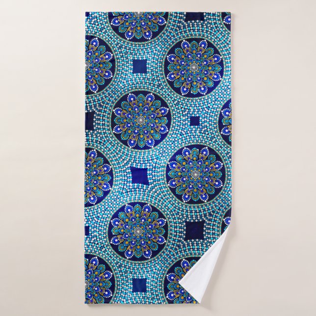 De Banho 40 Toalha Azul Azul Real (Toalha de Banho)