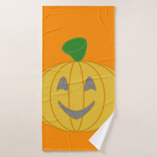 De Banho Toalha Laranja Pumpkin