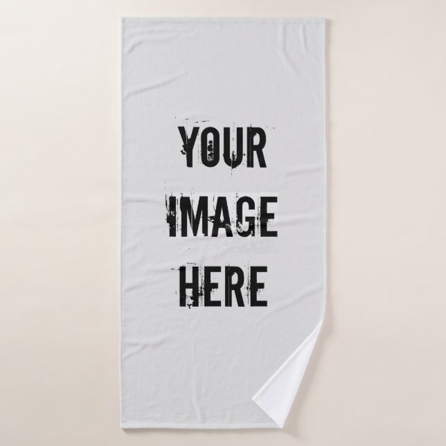 De Banho Toalha totalmente personalizável (Toalha de Banho)