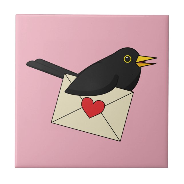 De Blackbird com Amor (Frente)