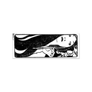 De Borracha Carimbo Alphonse Mucha