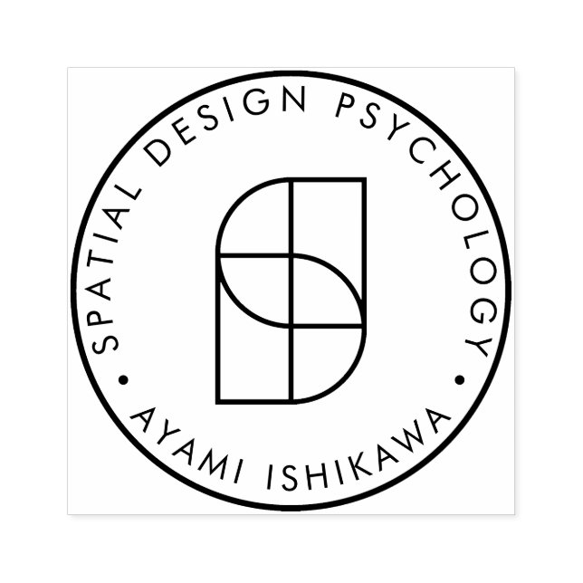 De Borracha Carimbo AYAMI (Impressão)