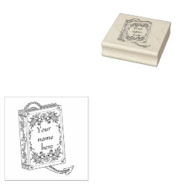 De Borracha Carimbo da Placa do Livro Dragão