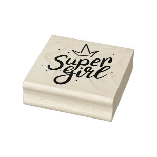 De Borracha Carimbo da Super Girl