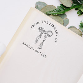 De Borracha Carimbo do Livro da Biblioteca Pessoal do Arco Can