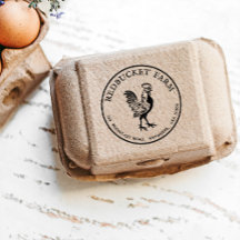 Carimbo do Vintage Rooster