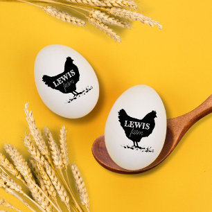 De Borracha Carimbo Elegante ⎢ Ovo Personalizado
