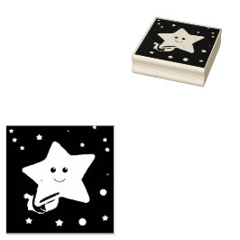 De Borracha Carimbo Estrela