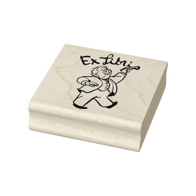 De Borracha Carimbo Ex Libris GKC (Carimbo)