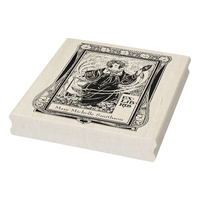 De Borracha Carimbo Ex-Libris Pessoal (Carimbo)