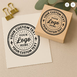 De Borracha Carimbo Personalizado com Logotipo Profissional pa
