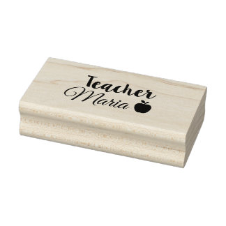 De Borracha Carimbo personalizado do professor Personalize-o c