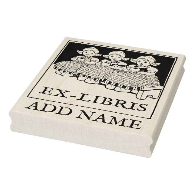 De Borracha Carimbo Personalizado Ex-Libris (Carimbo)