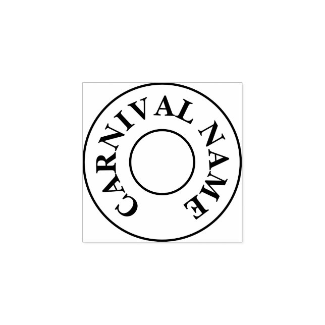 De Borracha Carnaval Personalizado Carimbo (Impressão)