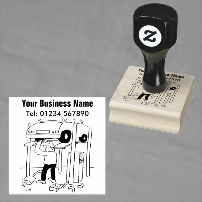 De Borracha Carro Reparo e Carimbo (Criador carregado)