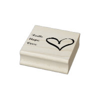 Fé, Esperança, Carimbo do Amor