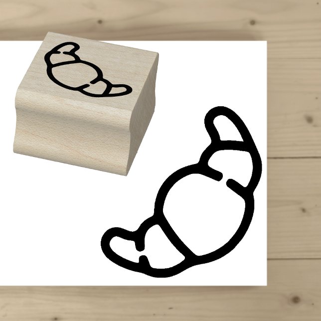 De Borracha Rolo Crescente Mini Carimbo Scrapbooking e Artesan (Crescent Roll Stamp: Unlock Your Creativity! 🥐)