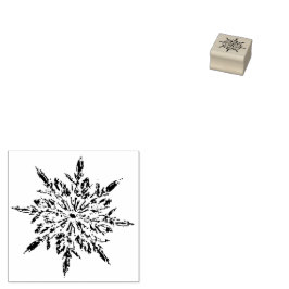 De Borracha Snowflake - Carimbo