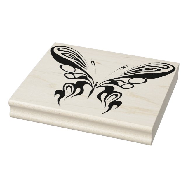 De Borracha Tatuagem Swallowtail Borboleta Arte Carimbo (Carimbo)