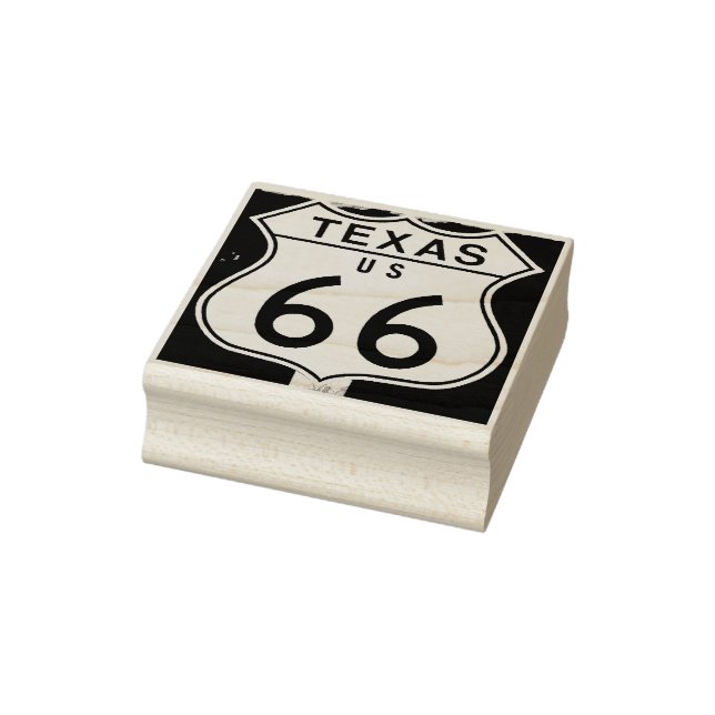 De Borracha Texas US route 66 assine carimbo (Carimbo)
