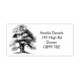 De Borracha Wise Old Oak Return Address - Carvalho Carimbo Car