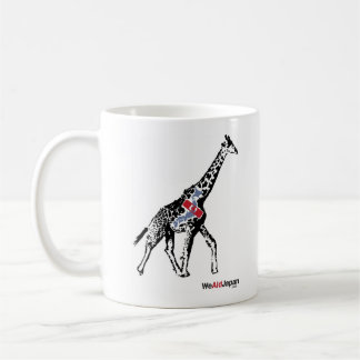 De Café キリンとシマウママグカップ da caneca do girafa & da zebra