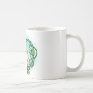 De Café 11 onças. Caneca branca clássica da canção da