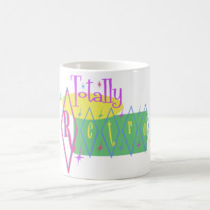 De Café 11 onças totalmente retro. Caneca