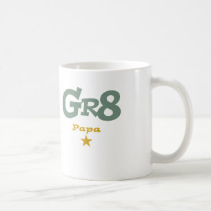 De Café 11oz. Caneca branca para a papá