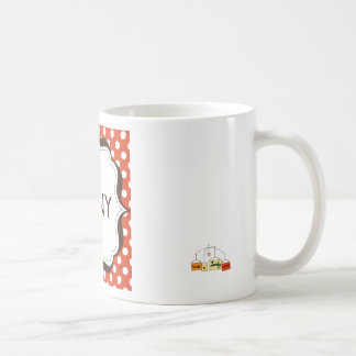 De Café 12oz. Caneca - logotipo grande