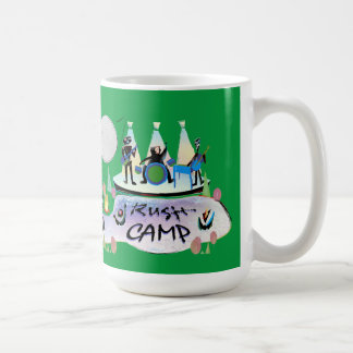 De Café 15oz caneca RushCamp!