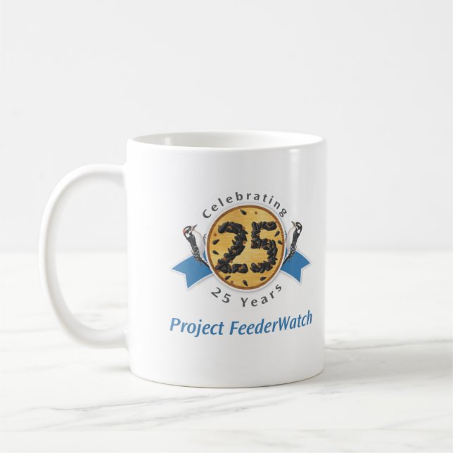 De Café 25o Caneca do aniversário (Esquerda)