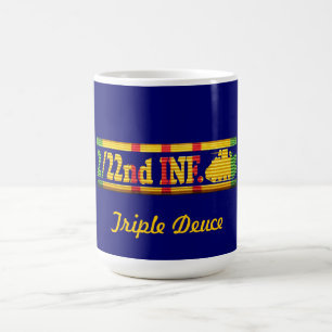 De Café 2/22nd Inf., 25os Inf. Div. Caneca tripla do