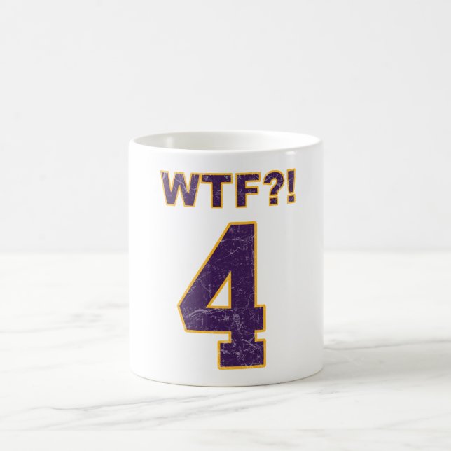 De Café #4 WTF?! Brett Favre? Viquingues? pro caneca dos (Centro)