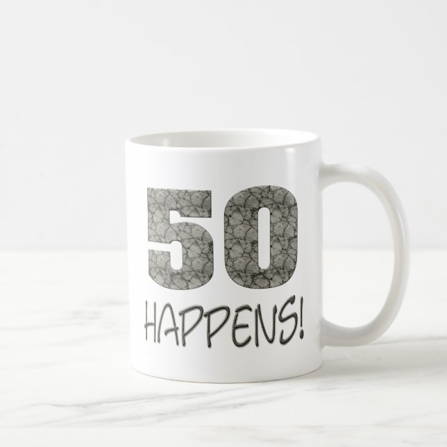De Café 50 acontece! Caneca (Direita)