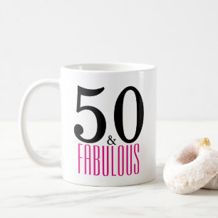 De Café 50 bonitos e rosa/preto fabulosos da caneca do