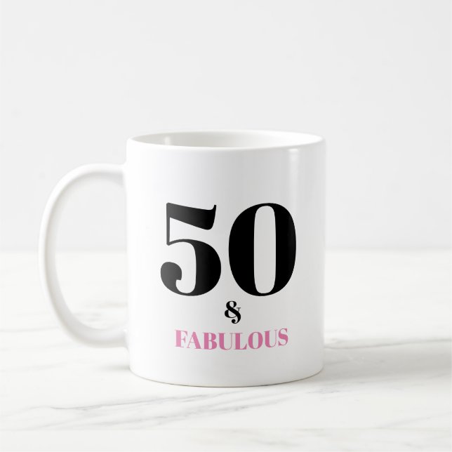 De Café 50 e Fabulosa caneca rosa (Esquerda)