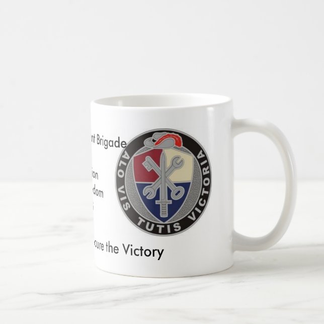 De Café 55th Caneca da brigada da sustentação (Direita)