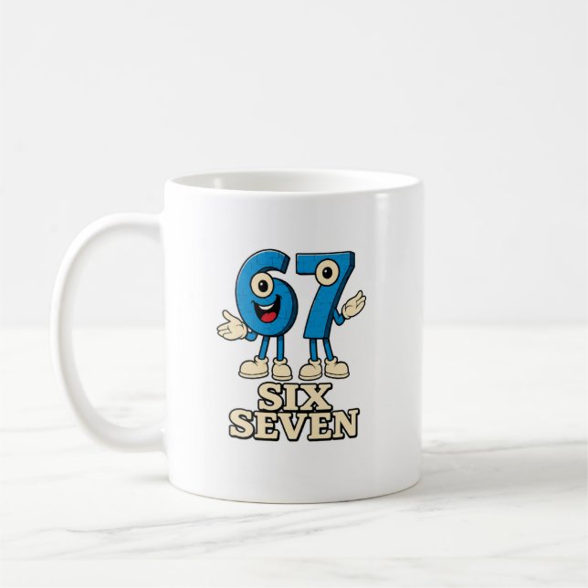 De Café 67 caneca seis sete  (Esquerda)