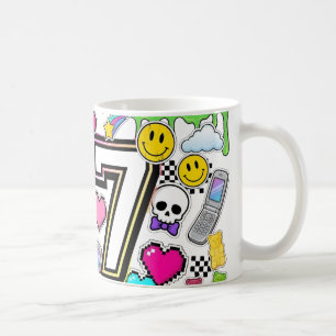 De Café 67 Six Seven Retro Y2K Estética caneca 