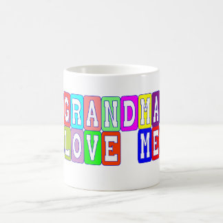 De Café a avó ama-me caneca