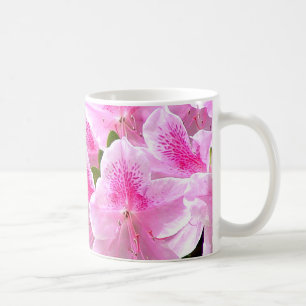 De Café A azálea floresce caneca